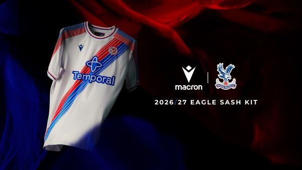 crystal-palace-eagle-sash-home-kit-game-set-unveil-launch-football-soccer-2026-27-uk