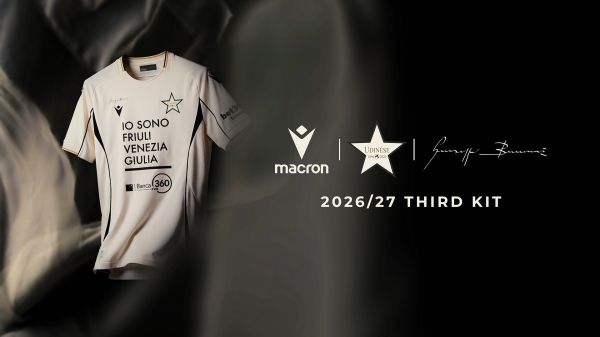 udinese-calcio-macron-giuseppe-buccinna-milan-fashion-week-2026-2027-third-kit-unveil-shirt-calcio-football-italy
