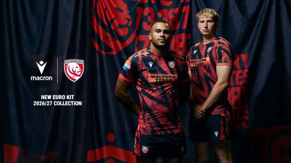 gloucester-rugby-new-unveil-launch-euro-kit-2026-2027-macron-shirt-game-set