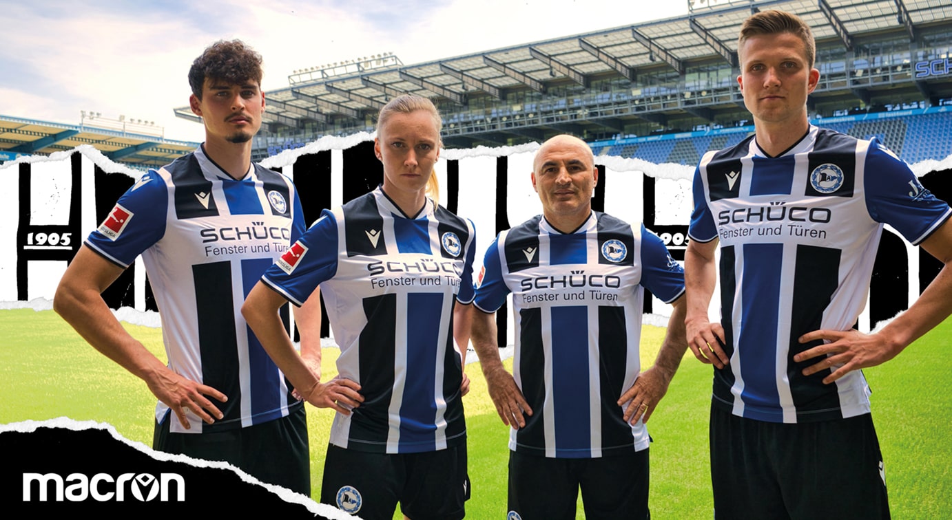ARMINIA BIELEFELD AND MACRON UNVEIL NEW ENVIRONMENTALLY