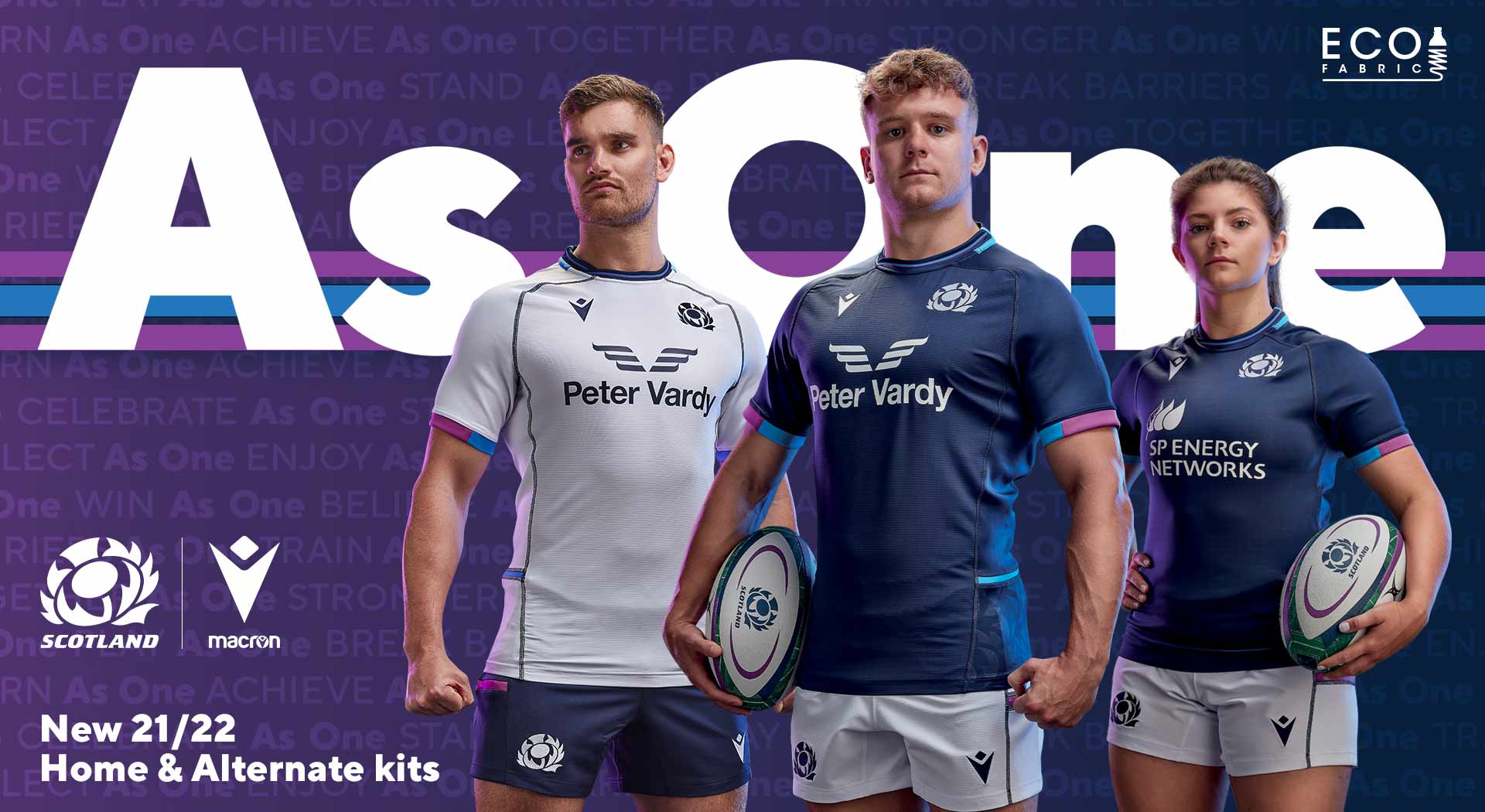 MACRON AND SCOTTISH RUGBY UNION PRESENT THE NEW 2021-2022 SEASON