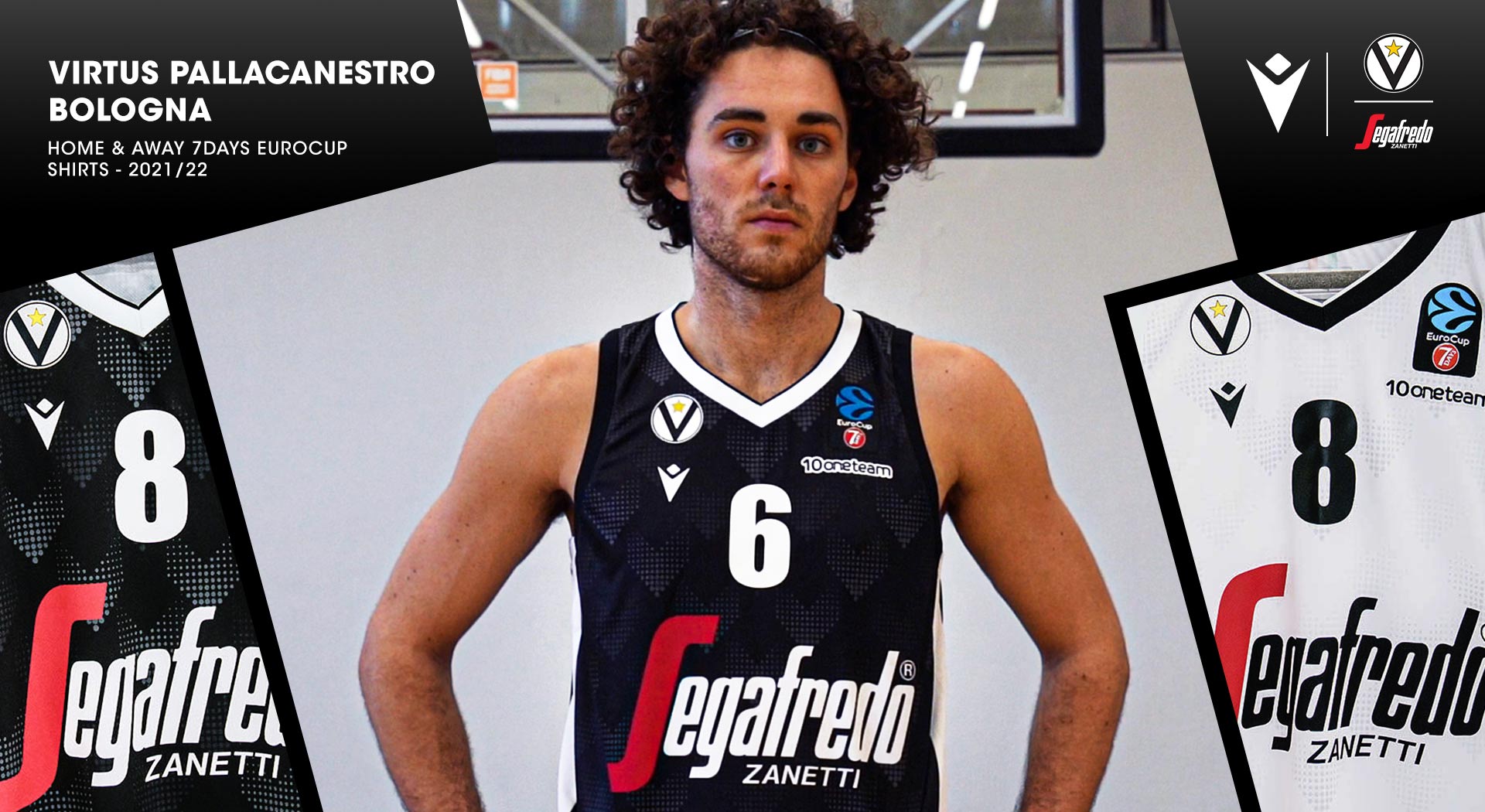 MACRON AND VIRTUS SEGAFREDO BOLOGNA UNVEIL NEW CUP JERSEYS | About