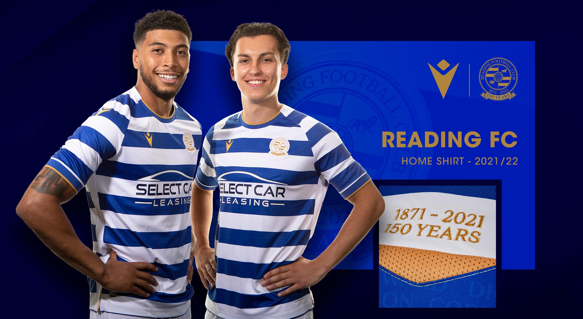 150 YEARS OF HISTORY IN THE NEW 'HOME' SHIRT PRODUCED BY MACRON