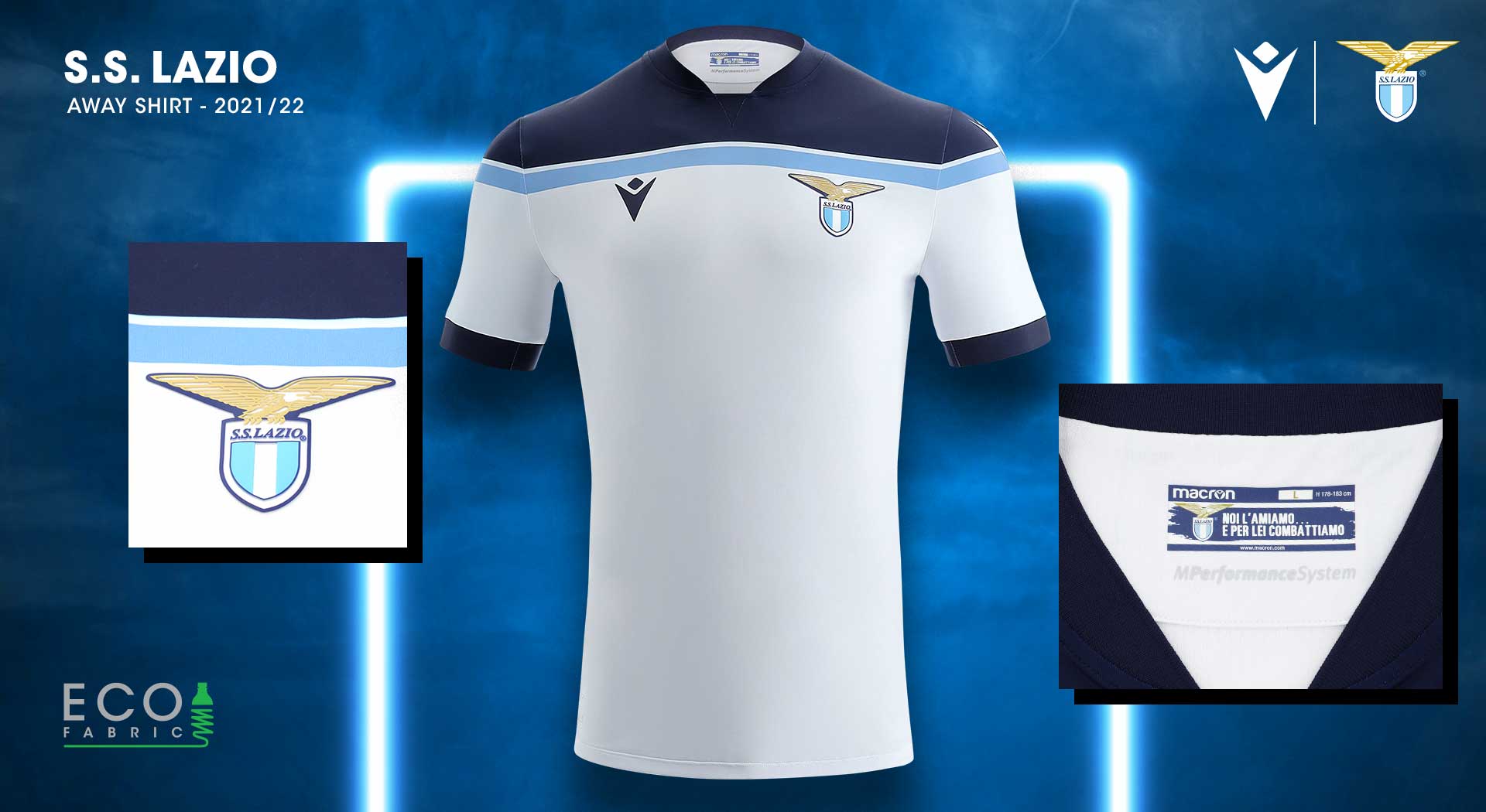 WHITE DOMINATES LAZIO'S NEW AWAY SHIRT | About Macron