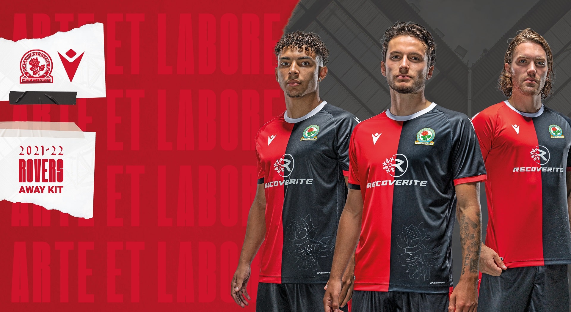 MACRON AND BLACKBURN ROVERS PRESENT THE NEW 2021-2022 AWAY JERSEY