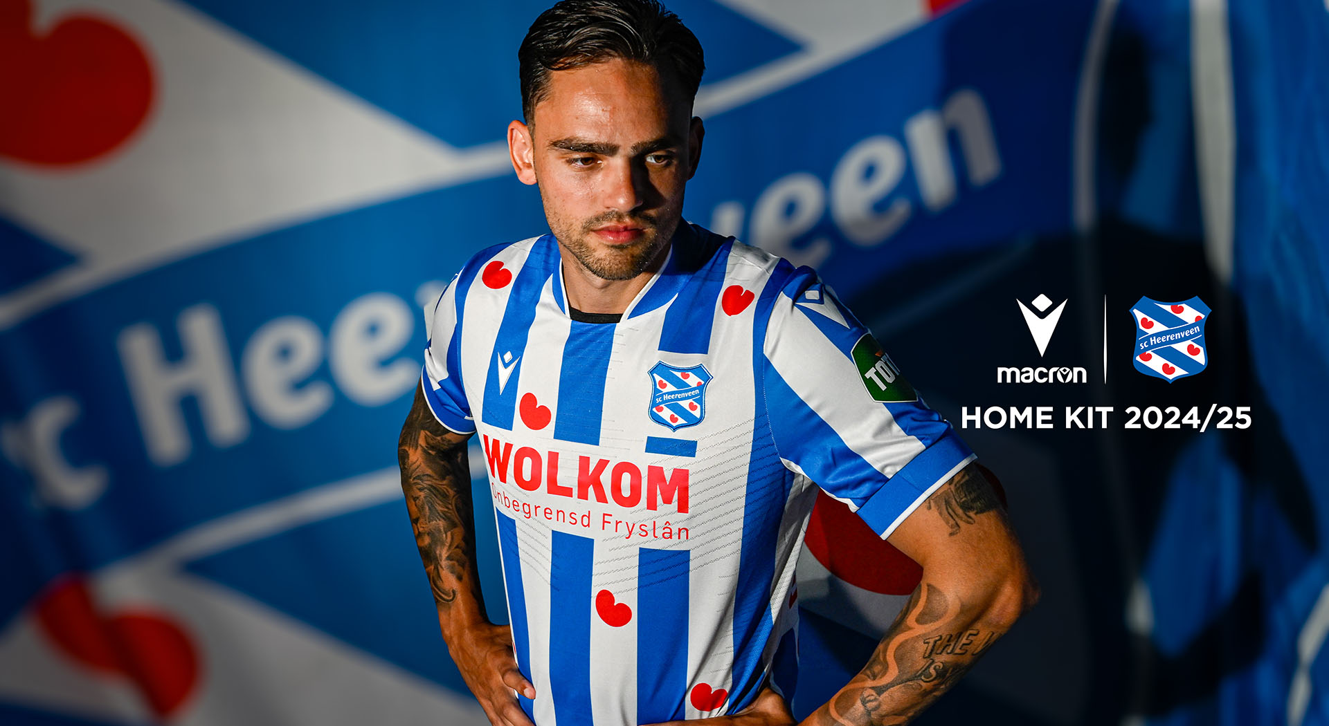 Tradition and an innovative fabric in the new SC Heerenveen Home