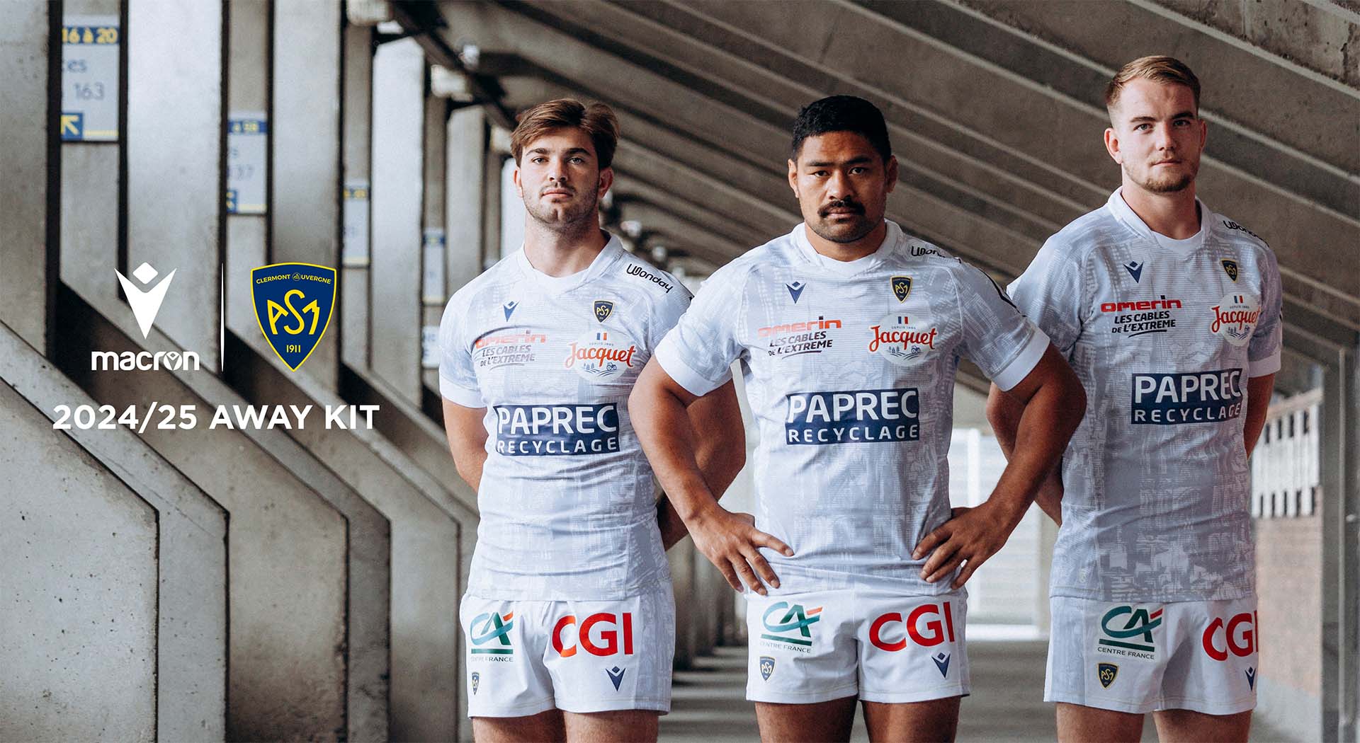 The Clermont-Ferrand Cathedral on the new Away Kit created by