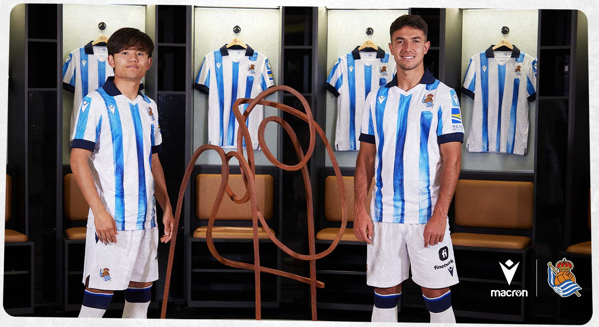 Sculptural' design and graphics for the new Home jersey of Real