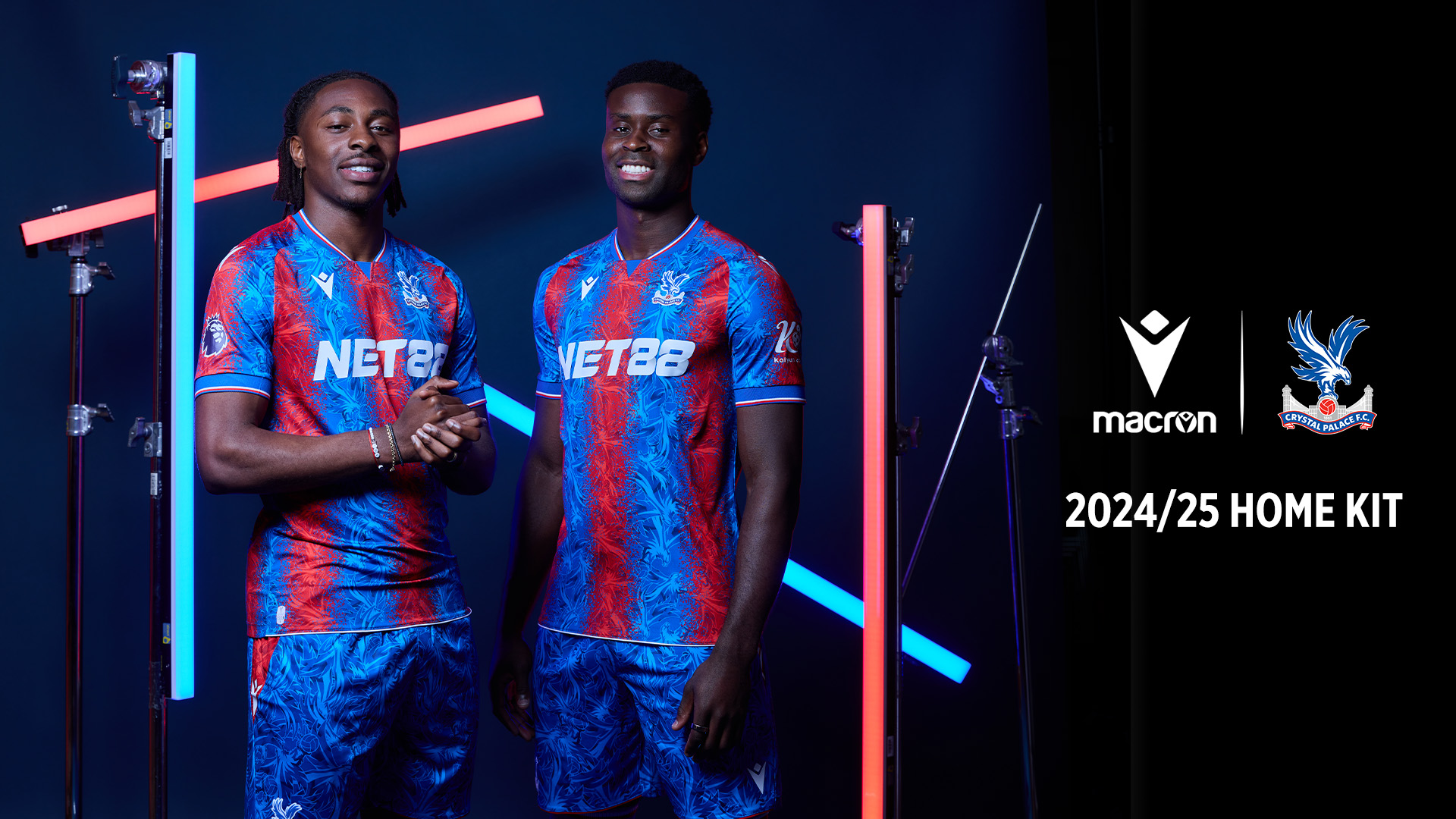 An exclusive design and a homage to Selhurst Park on Macron's 2024