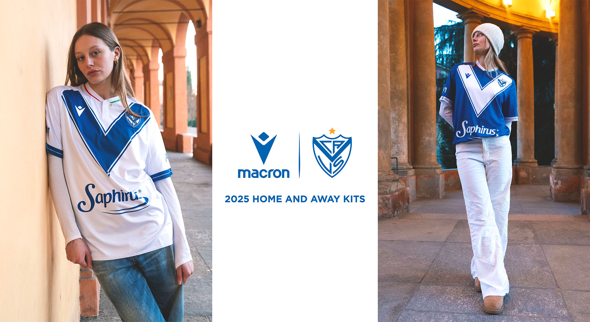 Macron presents the new Velez Sarsfield kits| About Macron