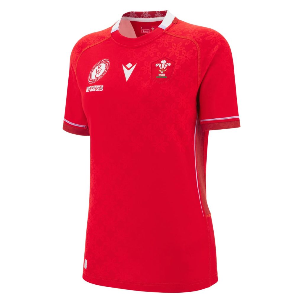 wru-welsh-rugby-union-women's-rugby-world-cup-wrwc-2025-home-away-kit-macron