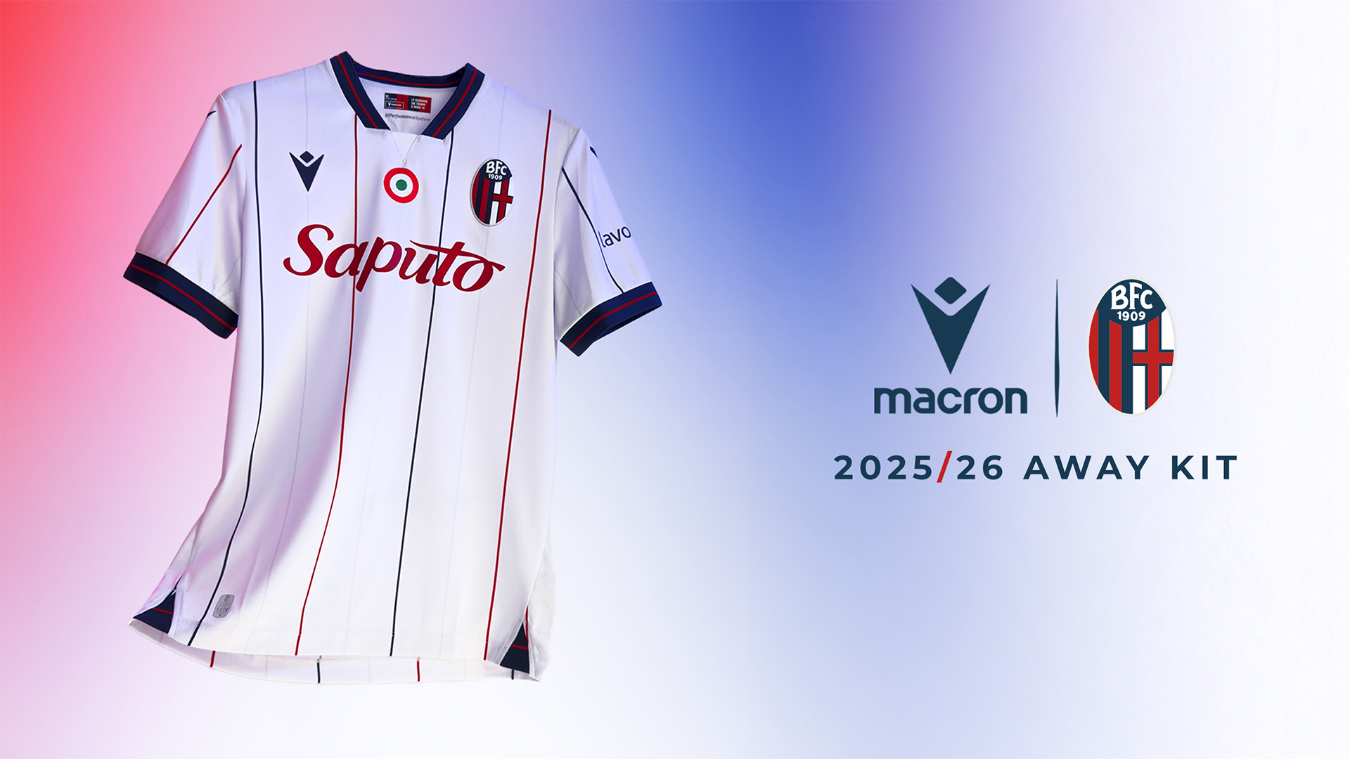Macron and Bologna FC 1909 unveil the 2025/26 Away Kit | About Macron