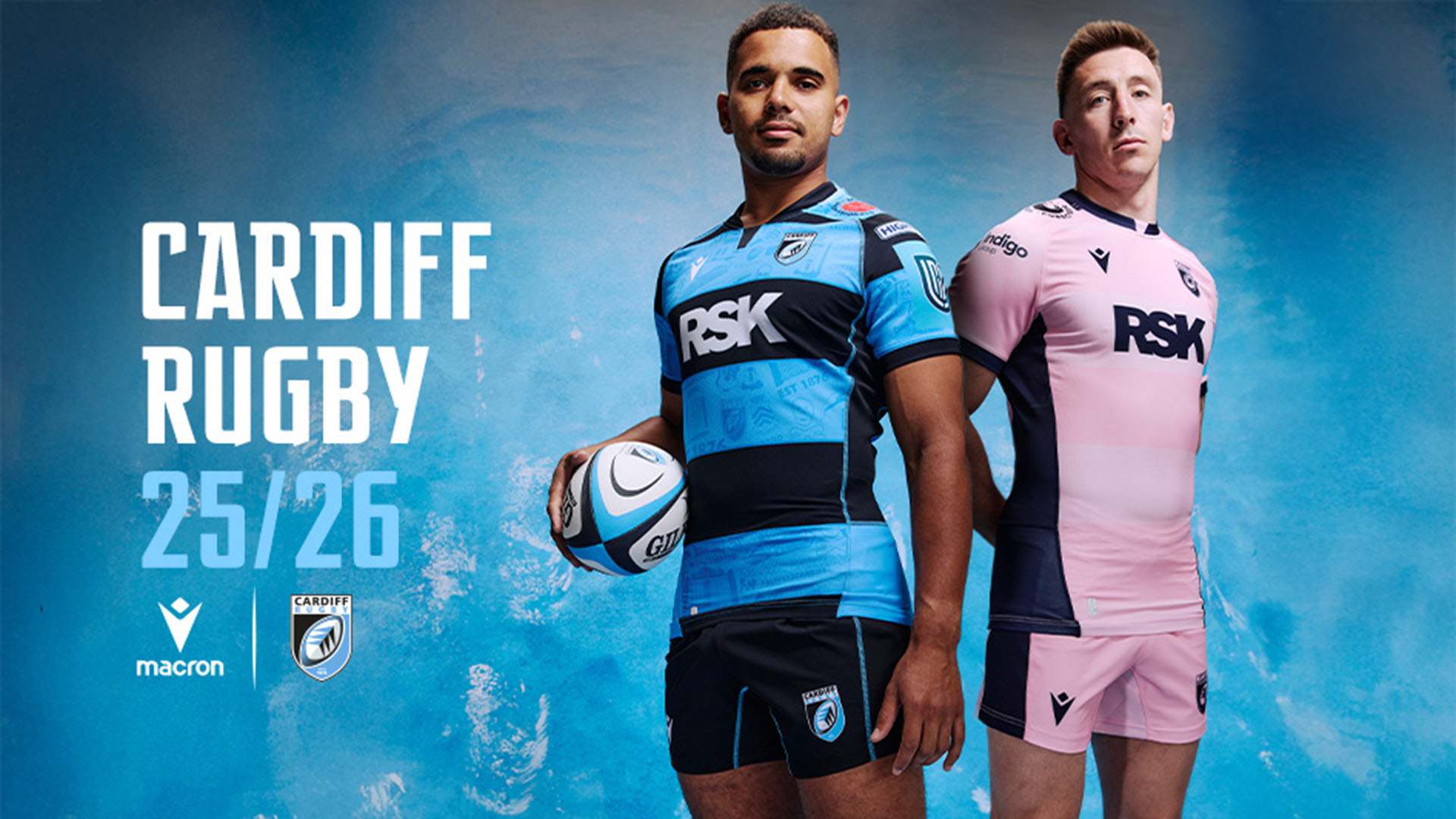 Cardiff Rugby 2025/26 kits pay tribute to the city's symbols