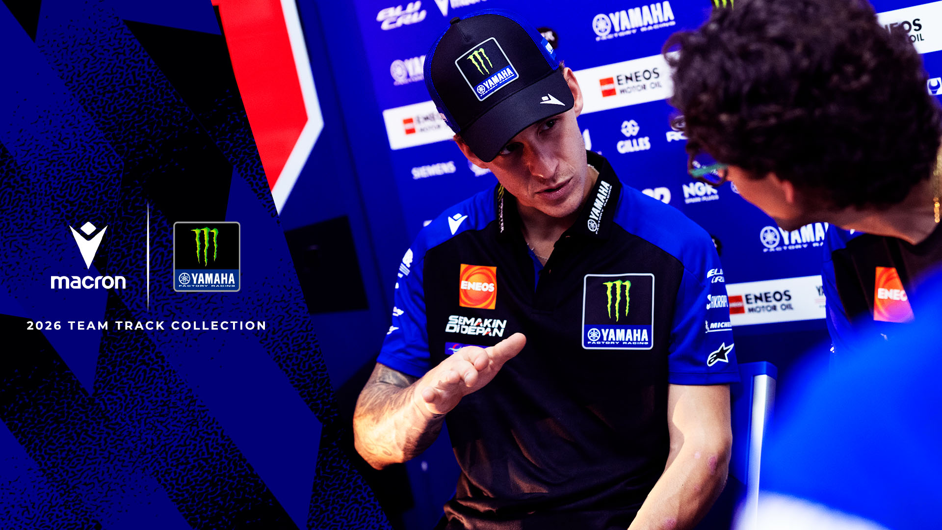 Monster Energy Yamaha MotoGP unveil the 2026 Macron collection